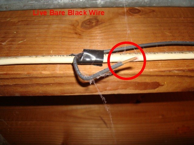 bare wire